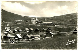 CPSM Dentelée 9 X 14 Isère   L'ALPE D'HUEZ  1850m Les Hôtels, La Plateforme Supérieure Et Le Collet De Poutran - Sonstige & Ohne Zuordnung