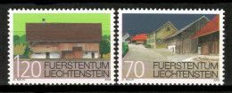 Liechtenstein 2002 / Architecture Houses MNH Arquitectura Casas / Hy64  29-23 - Otros & Sin Clasificación