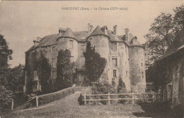 BE21 -(27) HARCOURT - LE CHATEAU -  2 SCANS - Harcourt