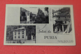 Como Puria Saluti Vedutine Con Asilo Bar E Chiesa 1955 Ed. Gussoni - Como