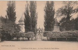 BE21 -(27) CONDE SUR ITON - LA PORTE DU VIEUX CHATEAU - CLICHE FOUCAULT , EDIT. , DREUX -  2 SCANS - Other & Unclassified