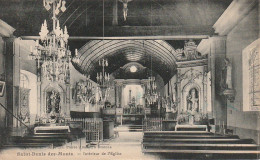 BE22 -(27) SAINT DENIS DES MONTS - INTERIEUR DE L ' EGLISE   - 2 SCANS - Andere & Zonder Classificatie