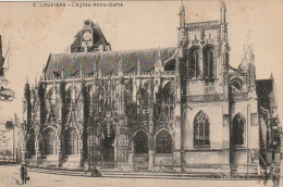 BE22 -(27) LOUVIERS - L ' EGLISE NOTRE DAME  - 2 SCANS - Louviers