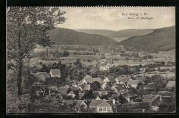 AK Bad König I. O., Blick Ins Mümlingtal  - Bad König