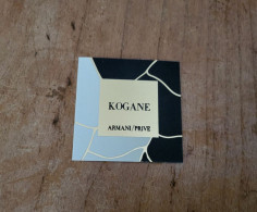 Carte Armani Privé Kogane - Modernas (desde 1961)