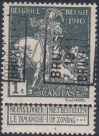 OCVB  1735 A  BRUSSEL 1911 BRUXELLES - Rolstempels 1910-19