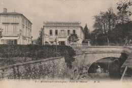 BE18 -(24) MUSSIDAN  -  PONT DU CHENAL  - GRAND HOTEL DES VOYAGEURS - 2 SCANS - Mussidan