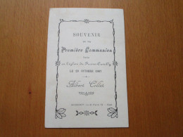 FRESNE-CAMILLY - Souvenir De Première Communion De Albert COLLET - Sonstige & Ohne Zuordnung