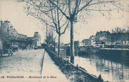 CE16 -(31) TOULOUSE  -  BOULEVARD   DE LA GARE - LE CANAL -  2 SCANS - Toulouse