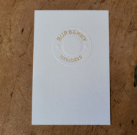 Carte Burberry Godess - Modernas (desde 1961)