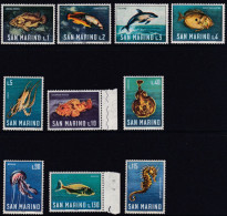 Marine Life - 1966 - Unused Stamps