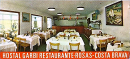 *Carte Visite Hôtel Restaurant - GARBI à Rosas (Espagne) - Visitenkarten