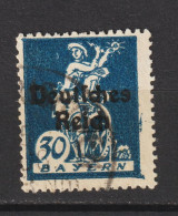 MiNr. 123 VI Gestempelt, Geprüft  (0387) - Usati