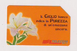 ITALY -  Flowers Urmet  Phonecard - Openbaar Gewoon