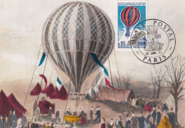 AVIATION(CARTE MAXIMUM) MONTGOLFIERE - Luchtballon