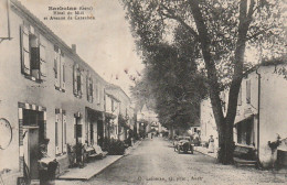 CE22 -(32) BARBOTAN - HOTEL DU MIDI ET AVENUE DE CAZAUBON - ANIMATION - AUTOMOBILE - PHOTO. LAFONTAN , AUCH -  2 SCANS - Barbotan