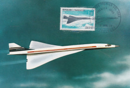 AVIATION(CARTE MAXIMUM) CONCORDE - 1946-....: Modern Tijdperk