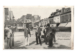 CPA   Vieux Métier . Attrape-mouches - Street Merchants
