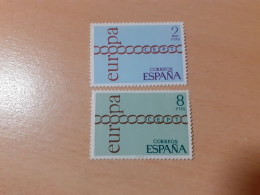 TIMBRES     ESPAGNE   ANNEE   1971   N  1686  /  1687   COTE  1,50  EUROS   NEUFS  LUXE** - Nuovi