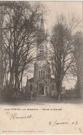 CE 26 -(33) PORTETS PRES BORDEAUX - EGLISE SAINT VINCENT - CARRIOLE A CHEVAL  -  2 SCANS - Otros & Sin Clasificación