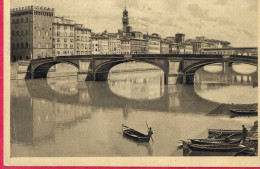 FIRENZE - PONTE S. TRINITA' - FORMATO PICCOLO - VIAGGIATA 1936 - Firenze