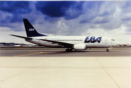 Boeing 737-300 And 400 - EBA - 180 X 130 Mm. - Photo Presse Originale - Aviación