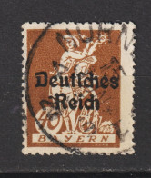 MiNr. 124 VII Gestempelt, Geprüft  (0387) - Oblitérés