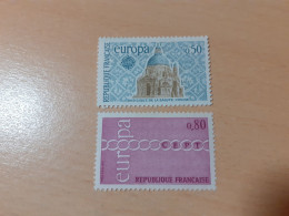 TIMBRES     FRANCE   ANNEE   1971   N  1676  /  1677   COTE  1,30  EUROS   NEUFS  LUXE** - Nuovi