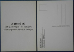 F56  Pièce Théâtre 13 Je Pense à Toi  Frank Smith  Je N'y Arrive Pas Il Y A Des Gens à Côté Qui Parlent Une Langue - Teatro