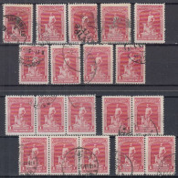 Turkey / Türkei 1926 ⁕ Gray Wolf (Bozkurt) 1 Ghr. Mi.845 ⁕ 19v Used - Used Stamps
