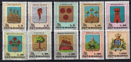 Coat Of Arms - 1968 - Unused Stamps