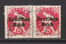 MiNr. 127 Gestempeltes Paar  (0387) - Usados