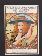 6éme Salon De La Carte Postale - Lyon Villeurbanne Le 3 Mars 1996 - Illustrateur P.Brocard - Sammlerbörsen & Sammlerausstellungen