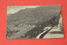 Lago Di Como Torno Pallanza La Strada 1923 Ed. Brunner - Como