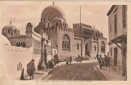 CE2 - ALGER ( ALGERIE ) - LA MEDERSA  -  ECOLE SUPERIEURE ARABE - ANIMATION  - 2 SCANS - Alger