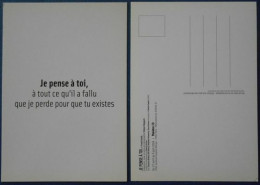 F62  Pièce Théâtre 13 Je Pense à Toi  Frank Smith  A Tout Ce Qu'il A Fallu Que Je Perde Pour Que Tu Existes - Theatre