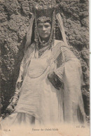 CE3 - ALGERIE  - FEMME DES  OULED NAILS - PORTRAIT DE FEMME AVEC PARURE  -   2 SCANS - Frauen