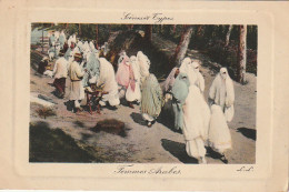 CE3 - SCENES ET TYPES -  FEMMES ARABES  - CARTE COLORISEE   -  2 SCANS - Afrique