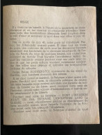 Tract Presse Clandestine Résistance Belge WWII WW2 'Belge, Il Y Aura Un An Bientôt...' (10 Mai 1941) - Documents