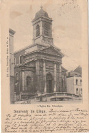 CE4 - SOUVENIR DE LIEGE  ( BELGIQUE ) -  EGLISE SAINTE VERONIQUE - EDIT. NELS , BRUXELLES -  2 SCANS - Luik