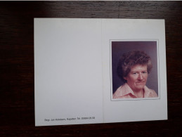 Marie-Louise Notelteirs ° Ekeren 1927 + 1999 X Joseph Van Kemenade - Begraf. Kapellen - Obituary Notices