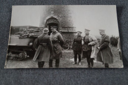 Belle Carte Photo Originale,Guerre 14-18,Elsenborn,le Roi, 14 Cm. Sur 9 Cm - Krieg, Militär