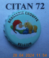 1  CAPSULE  De   BIERE    BRASSERIE  CHOUFFE  BELGIQUE - Cerveza