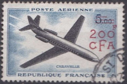 Réunion 1961 Poste Aérienne - Timbres De France Surtaxé (H35) - Usados