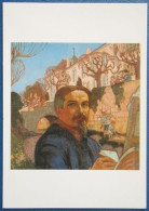 F71  Moi Autoportraits Du XX Siècle  Maurice Denis Autoportrait Devant Le Prieuré - Peintures & Tableaux