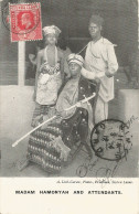 (SIERRA LEONE) - MADAM HAMONYAH AND ATTENDANTS - PUB. LISK CAREW - 1912 - Africa