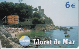 CP-282 TARJETA DE ESPAÑA DE LLORET DE MAR DEL 07/04 Y DE TIRADA 21000 - Commémoratives Publicitaires