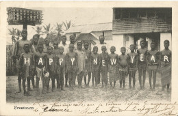 (SIERRA LEONE) -  FREETOWN -  HAPPY NEW YEAR - 1904 - África