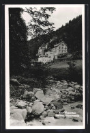 AK Lierbach /Schwarzwald, Hotel Haus Wasserfall  - Otros & Sin Clasificación