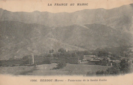 CE8  - DEBDOU ( MAROC ) -  PANORAMA DE LA HAUTE CASBA  -  2 SCANS - Autres & Non Classés